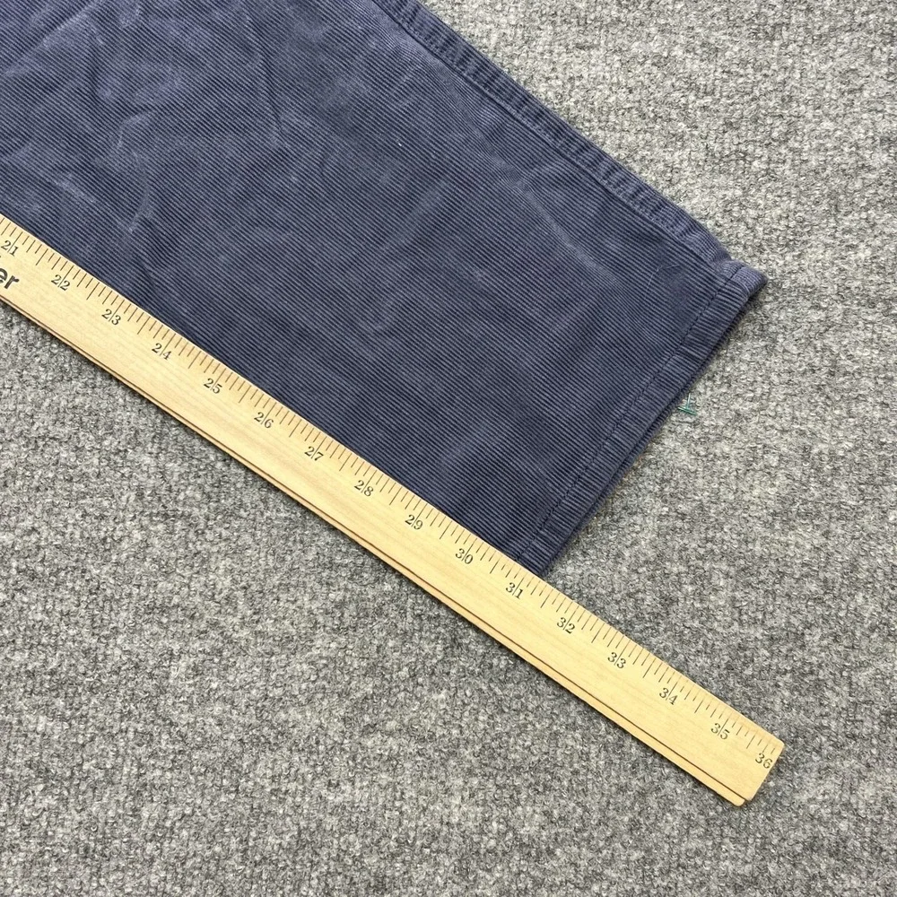 Peter Millar Pants Mens 38 Blue Corduroy Stretch Khakis 5 Pocket Casual